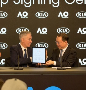 Kia podpoří tenisový turnaj AO do roku 2023