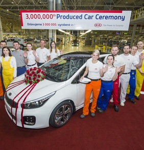 Kia v EU vyrobila již 3 miliony vozidel