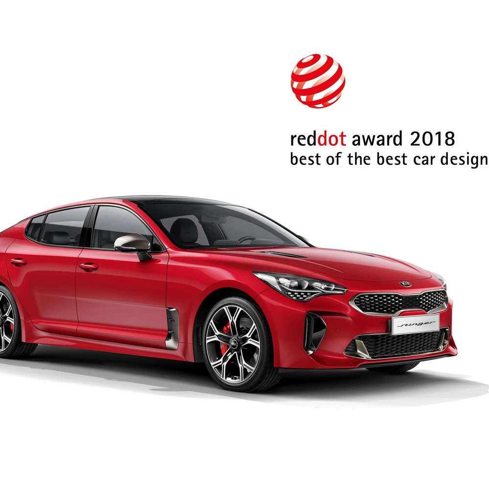 Kia Stinger, Red Dot Award_cz