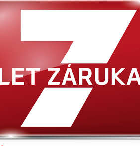 7letá záruka ´Důkaz kvality´