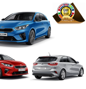 Double pro Kia Ceed - finalista anket Auto roku 2019 v ČR a EU