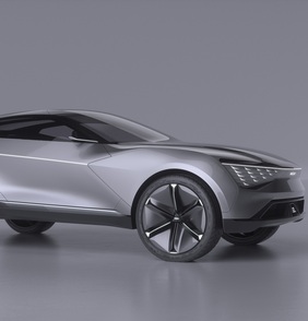 SUV-kupé s elektrickým pohonem