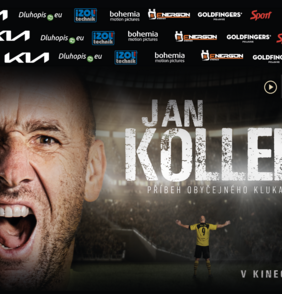 Kia je partnerem nově vznikajícího filmu o fotbalové legendě Janu Kollerovi