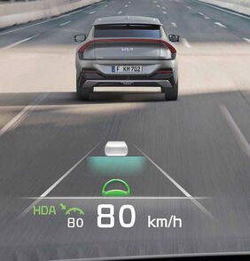 Nová Kia EV6 s nejmodernějšími asistenčními technologiemi na vrcholu třídy