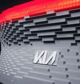 ,Brick To The Future‘: Model vozu Kia EV6 ze 350 tisíc kostiček LEGO® 