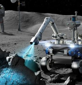 Vývojový model vozidla pro průzkum Měsíce