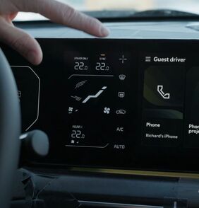 #2: Systém řízení trakce modelu Kia EV9 s výbornou ovladatelností na sněhu a ledu 