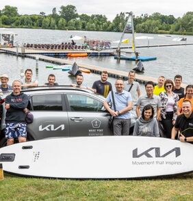 Kia je oficiálním partnerem areálu vodních sportů Wake Port
