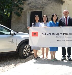 Kia podporuje lékařskou péči o postižené děti v Albánii prostřednictvím nového projektu Green Light