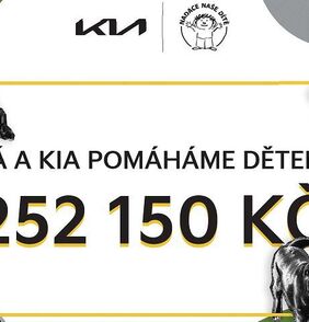 Kia darovala za první pololetí roku 2024 na podporu mobility dětí 252 150 korun