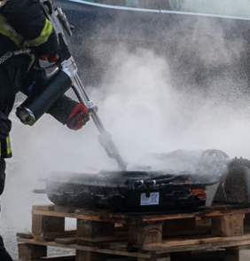 Unikátní systém hašení akumulátorů ve společnosti Kia Slovakia