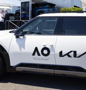 Kia elektrifikuje Australian Open 2025