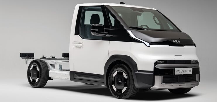 Kia představuje PV5 Chassis Cab a „Ekosystém Kia Business Solutions“ mění pravidla pro elektrické flotily