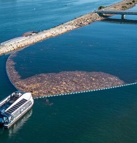 Až 570 tun plastu ročně méně v oceánu: Kia podporuje rozšíření záchytu v Los Angeles před LA28