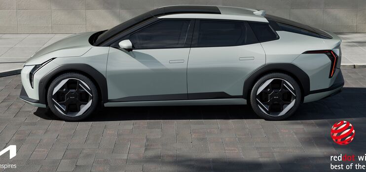 Red Dot Design Award 2026: Ocenění pro Kia EV4 a PV5 a pro mobilní robotickou platformu 