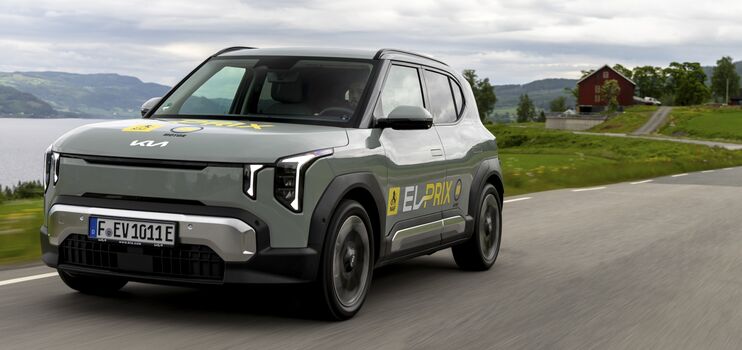 Kia EV2 zabodovala v letním testu NAF: překonala konkurenci a potvrdila špičkový reálný dojezd  