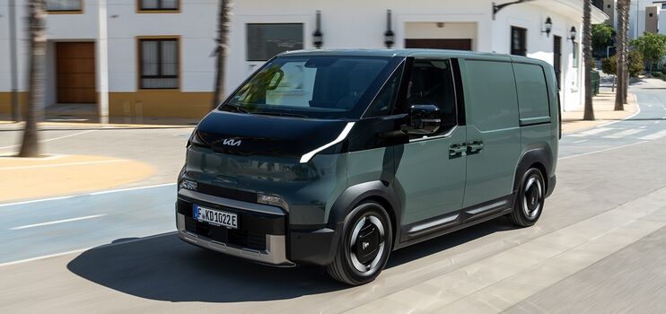 Kia PV5 se stala nejprodávanější elektrickou dodávkou střední velikosti v Evropě