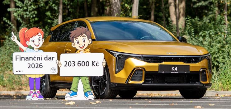 Každá prodaná Kia pomáhá dětem k větší samostatnosti. Za první pololetí věnovala značka 203 600 Kč