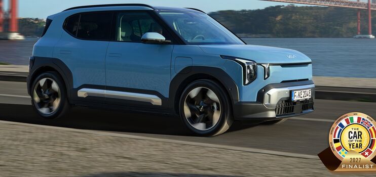 Kia EV2 postoupila do finále ankety Evropské auto roku 2027. Kia slaví historickou šestou účast v řadě